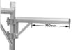 Picture of 0.5m Boom Arm Pole with Double Pipe Clamp (silver)