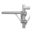 Picture of 0.5m Boom Arm Pole with Double Pipe Clamp (silver)