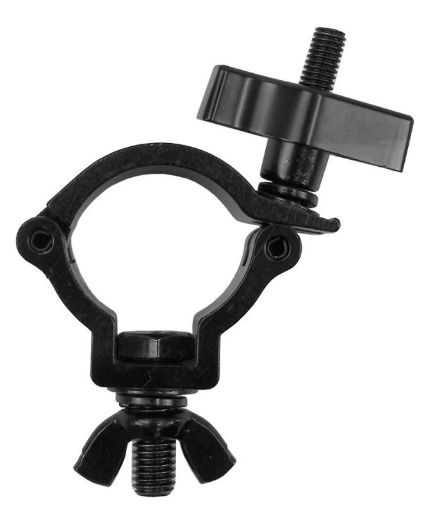 Picture of Aluminium Pipe Clamp (Suits 35-40mm) - Black