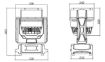 Picture of 7 x 60W RGBW Zoom Wash IP65 Moving Head, 3-45°