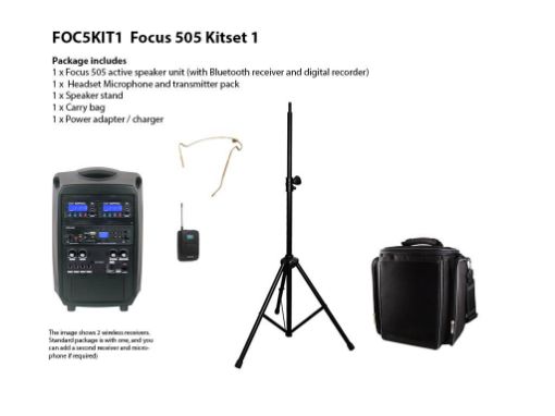 Picture of Focus 505 with Headset Mic, Stand and Bag