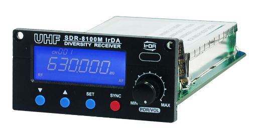 Picture of 100Ch LCD Wireless Mic Receiver Module, IrDA 624