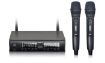 Picture of Dual Wireless Microphone System: 2 x Handheld