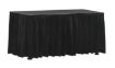 Picture of 2.44m long with velcro, 900mm height, black