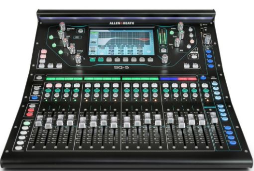 Picture of SQ5 A&H 48Ch Digital Mixer, 96kHz, 19in, 15 Out, 8FX