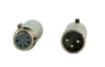 Picture of Pair of XLR 3 pin male to 5 pin female adaptors