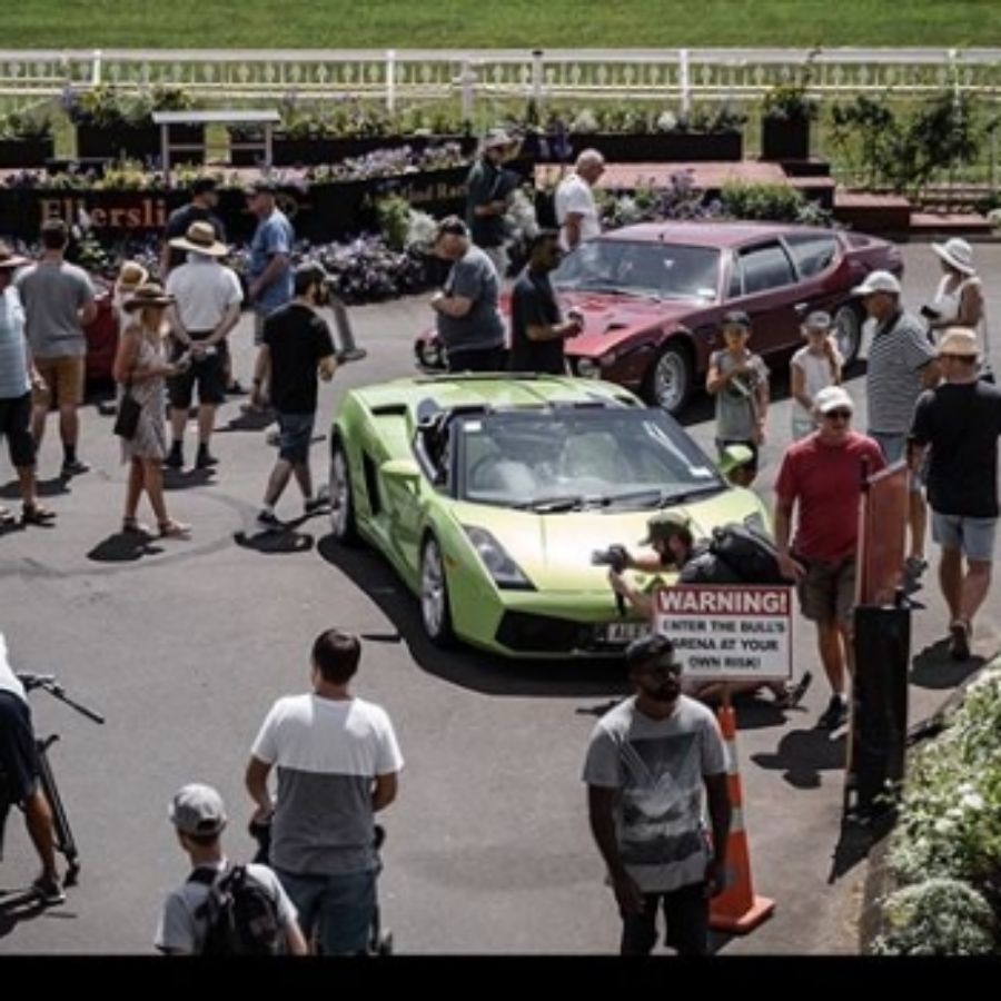 Ellerslie Classic Car Show and our hi-tech gear = geekfest!