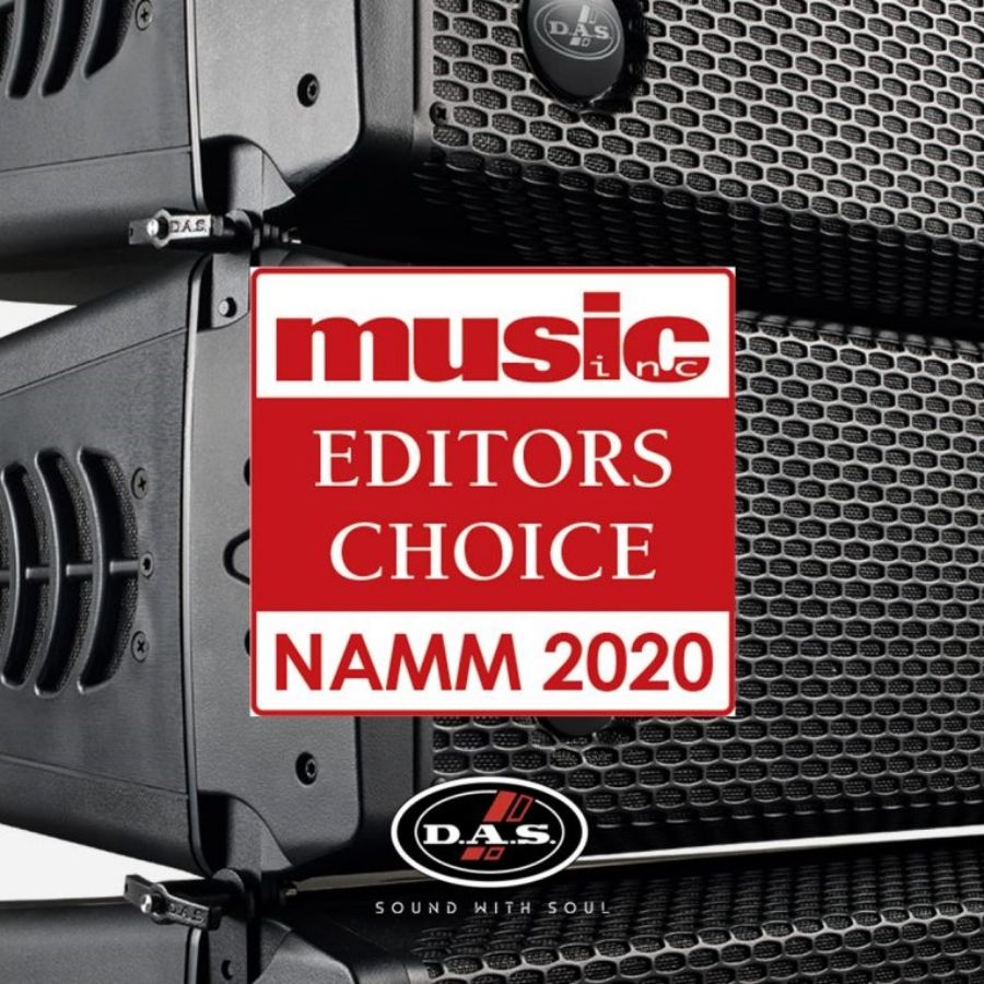 The EVENT-26A and EVENT-115A receive an Editors Choice Award from Music Inc. magazine