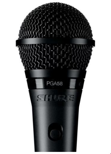 Picture of Shure PGA58 Vocal Microphone (with XLR cable)