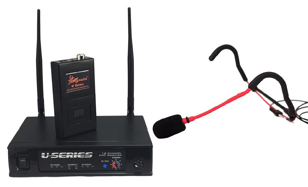 Wireless Headset Mic Set